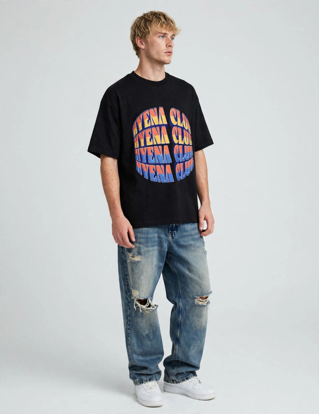 HYENACLUB OVERSIZED TEE