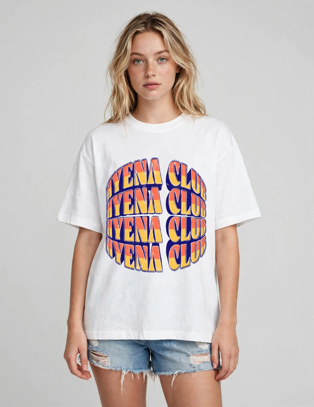 HYENACLUB OVERSIZED TEE