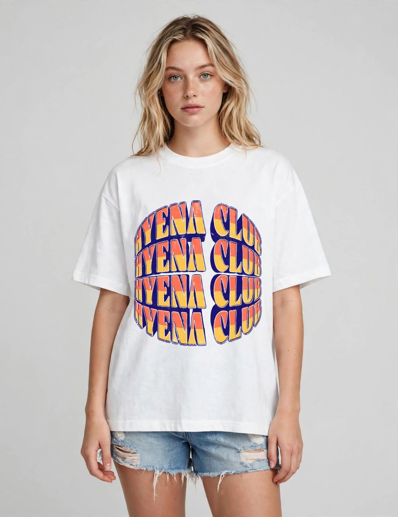 HYENACLUB OVERSIZED TEE