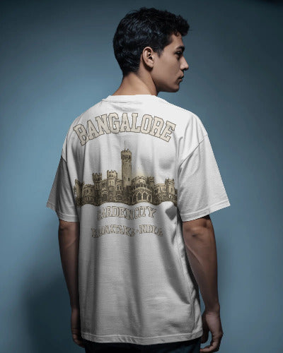 Bangalore Oversized Tee- White